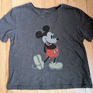 GAP x DISNEY Kids - Mickey Mouse Embroidered Shirt - Size M (8-10) - Unisex